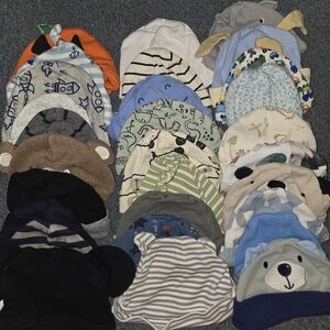 Baby boy hat bundle